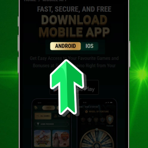 Tap the APK download link