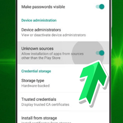Install unknown apps