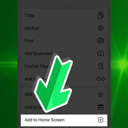 Add to Home Screen